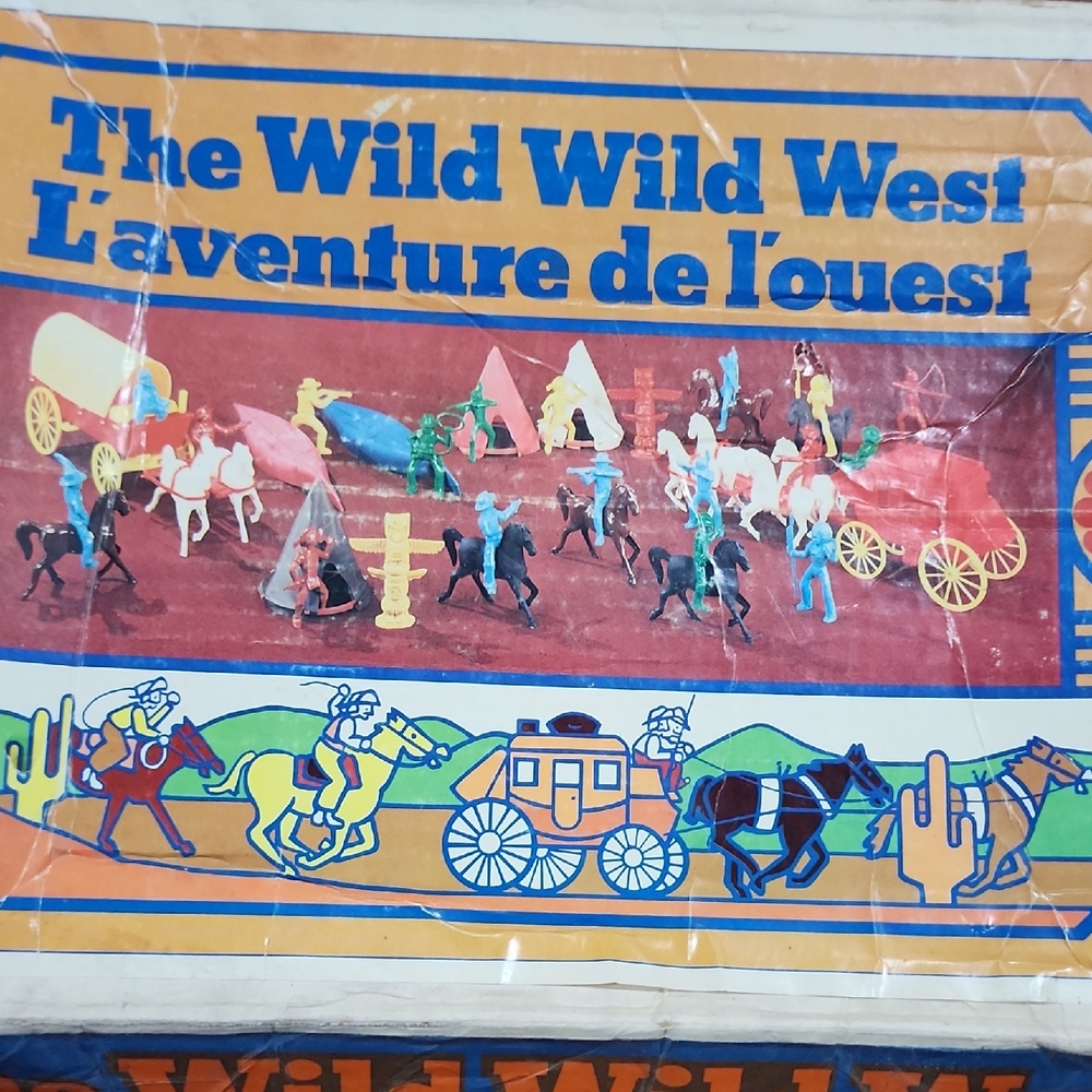 Wild Wild West Action Figures Playset